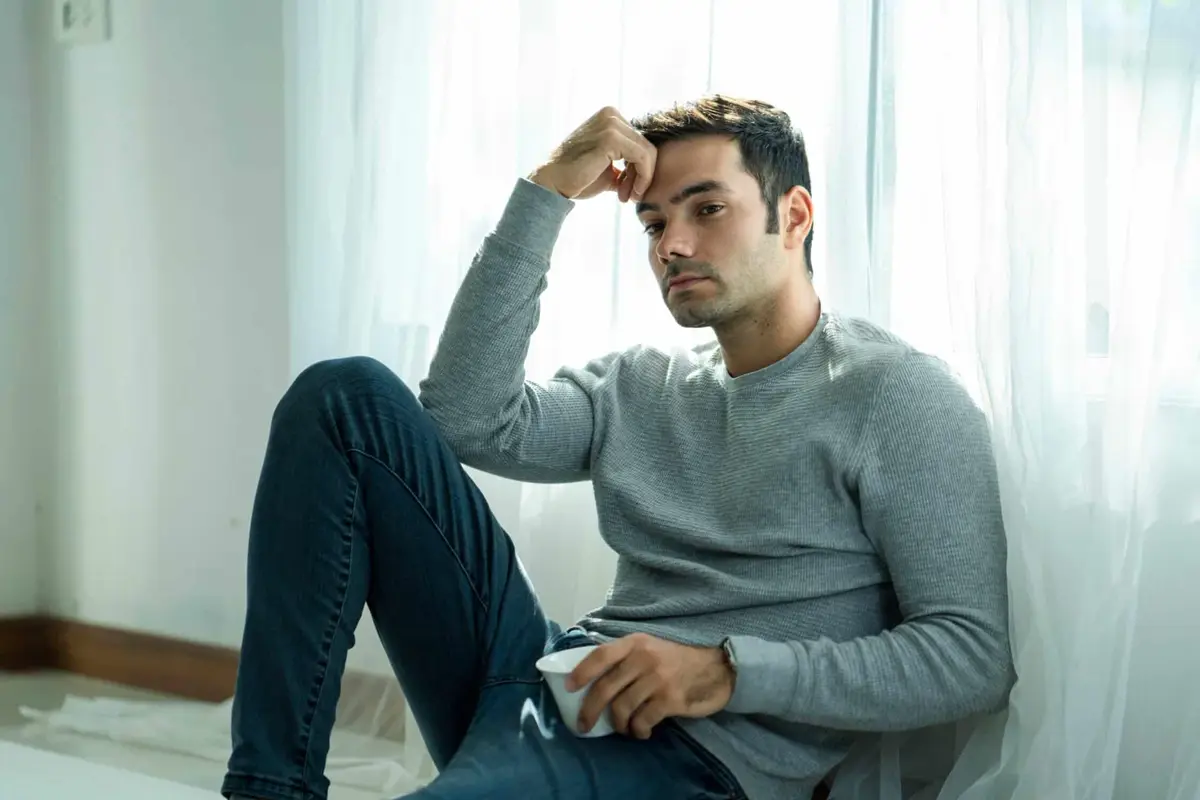 anxiety symptoms in men