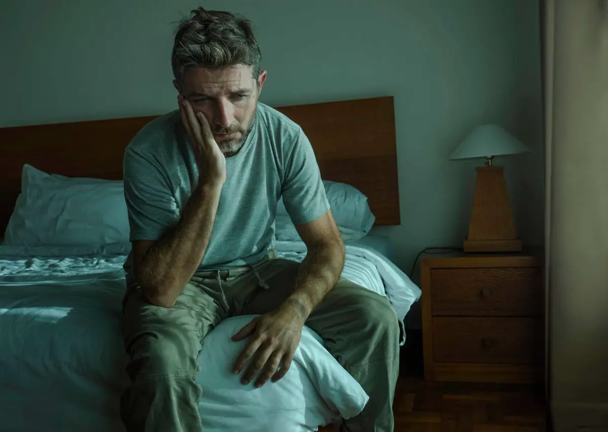symptoms of depression in men