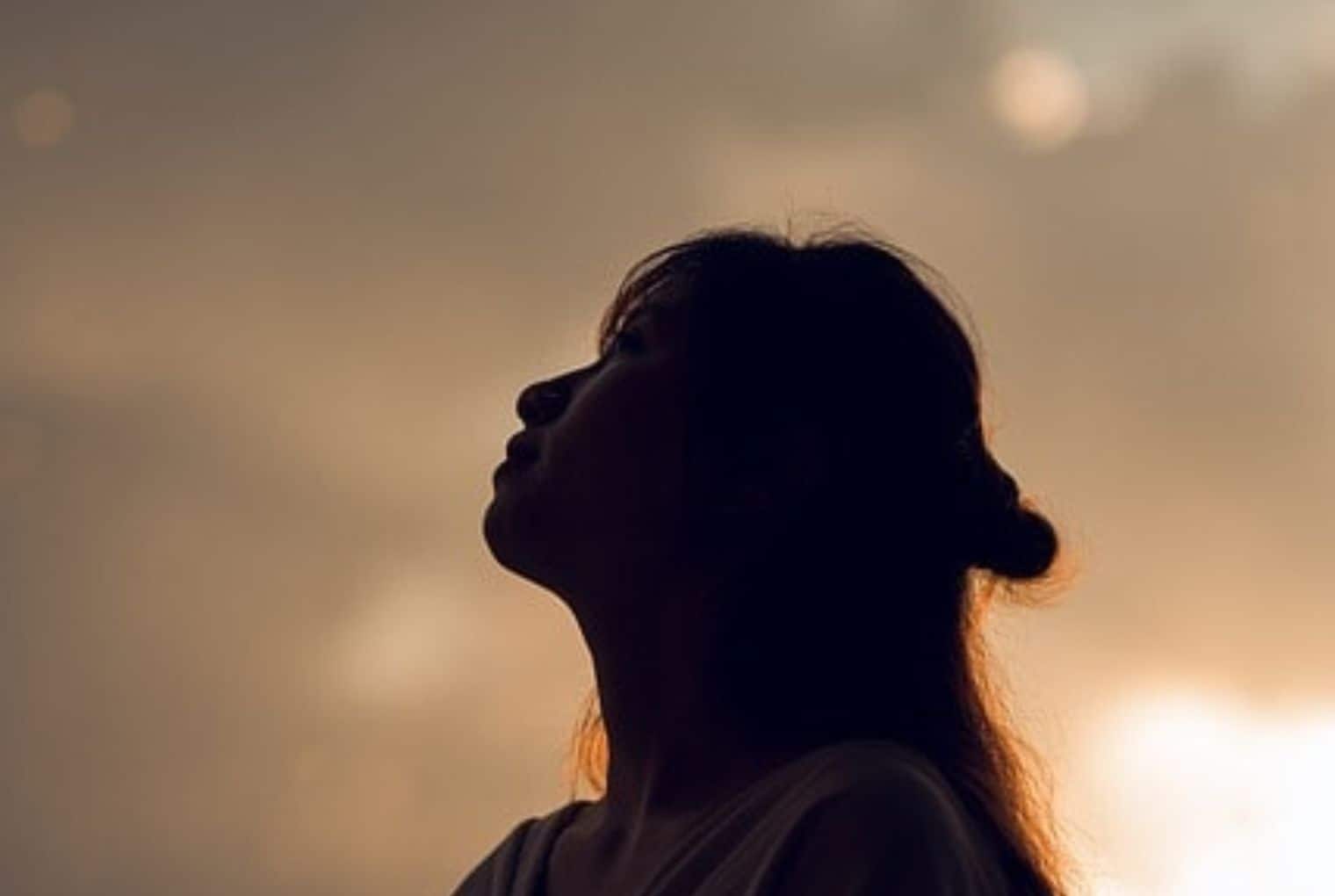 girl, lonely, sunset