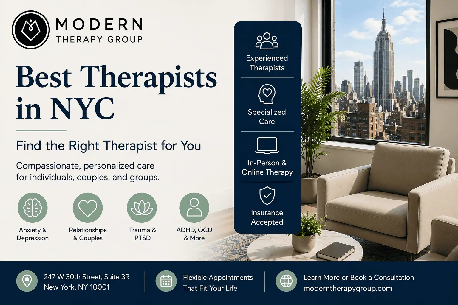 Best Therapists in NYC